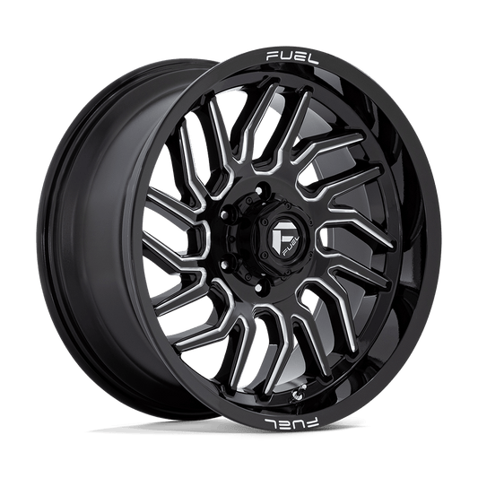 Fuel D807 HURRICANE GLOSS BLACK MILLED