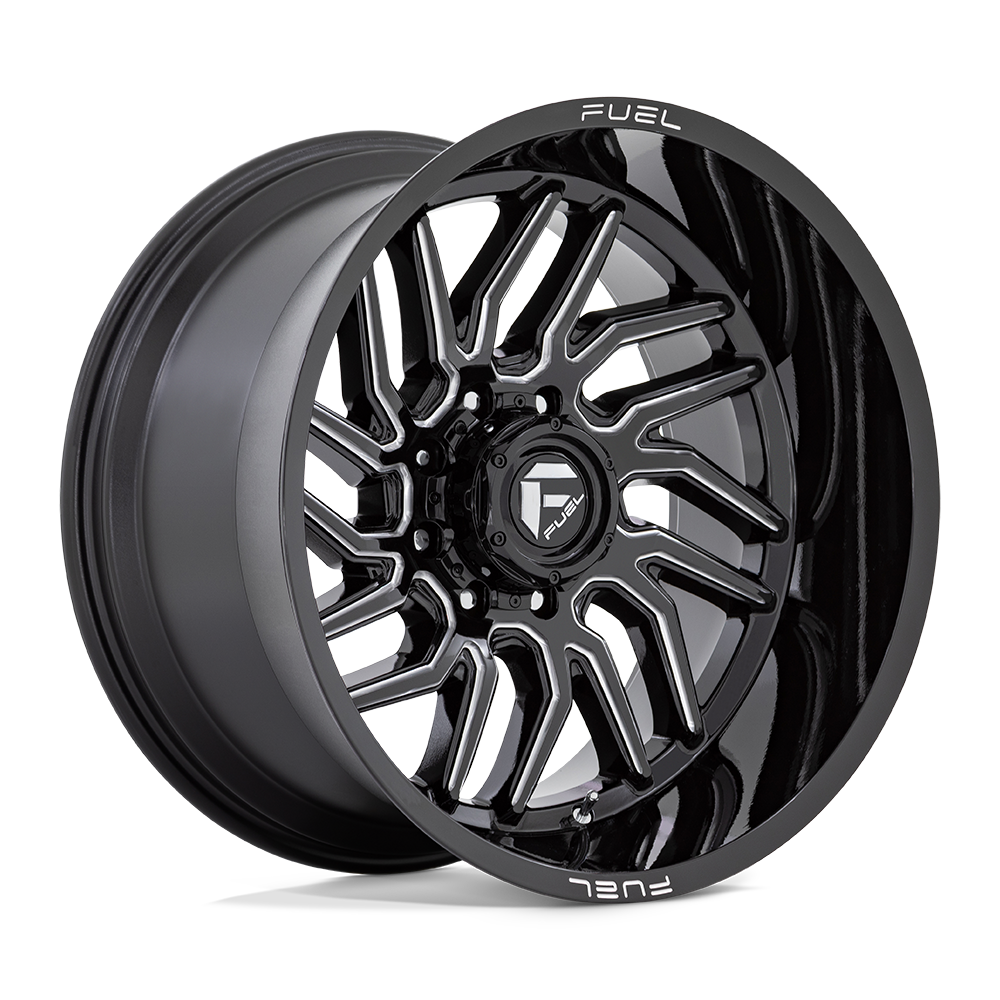 Fuel D807 HURRICANE GLOSS BLACK MILLED