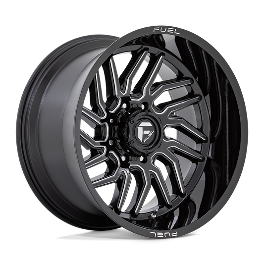 Fuel D807 HURRICANE GLOSS BLACK MILLED