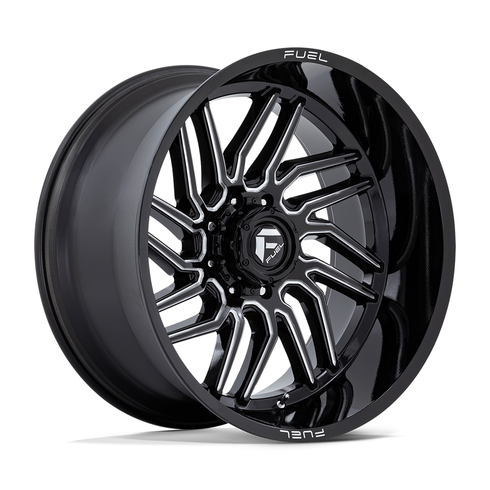 Fuel D807 HURRICANE GLOSS BLACK MILLED