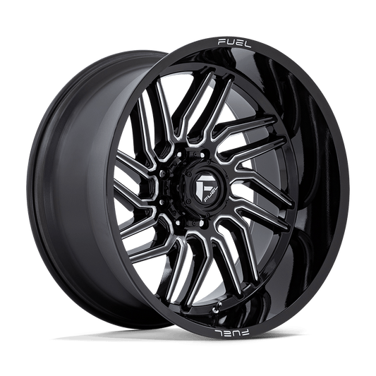 Fuel D807 HURRICANE GLOSS BLACK MILLED