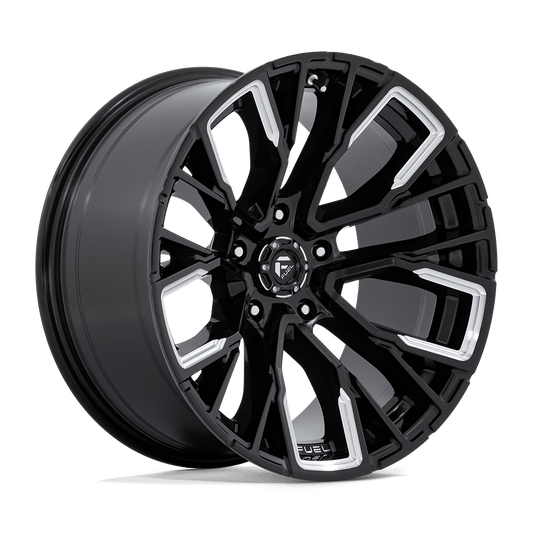 Fuel D849 REBAR GLOSS BLACK MILLED