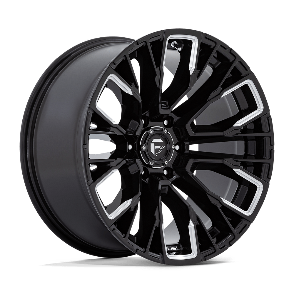 Fuel D849 REBAR GLOSS BLACK MILLED