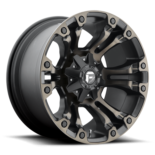 Fuel D569 VAPOR MATTE BLACK DOUBLE DARK TINT