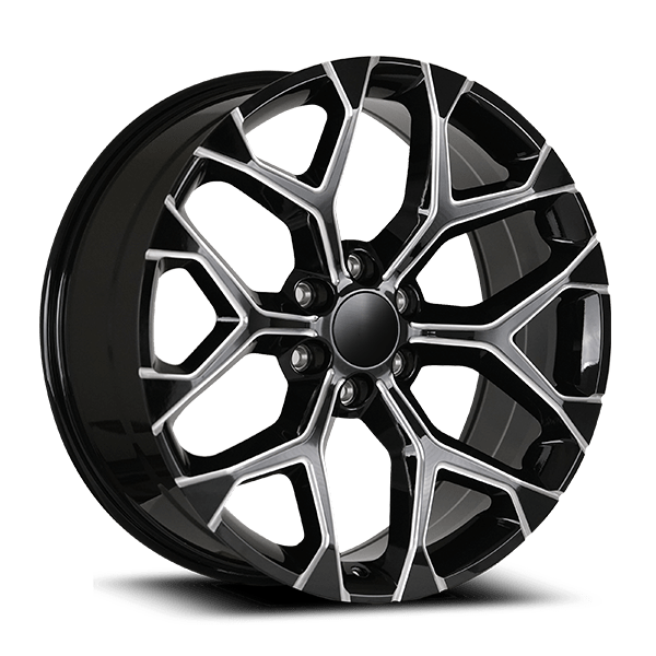 OE CONCEPT 2015 GMC SIERRA  REPLICA WHEEL BLACK MACHINE