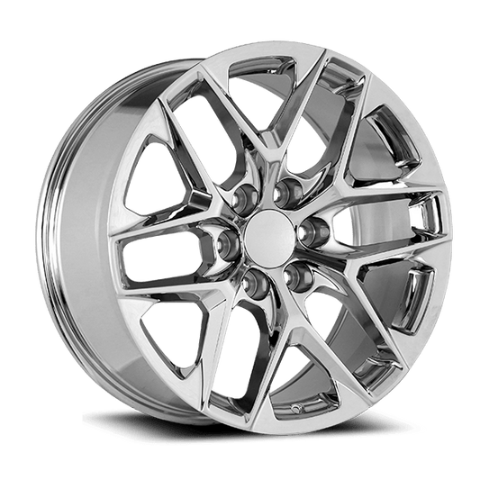 OE CONCEPT 2022 GMC SIERRA (SNOWFLAKE) REPLICA WHEEL CHROME