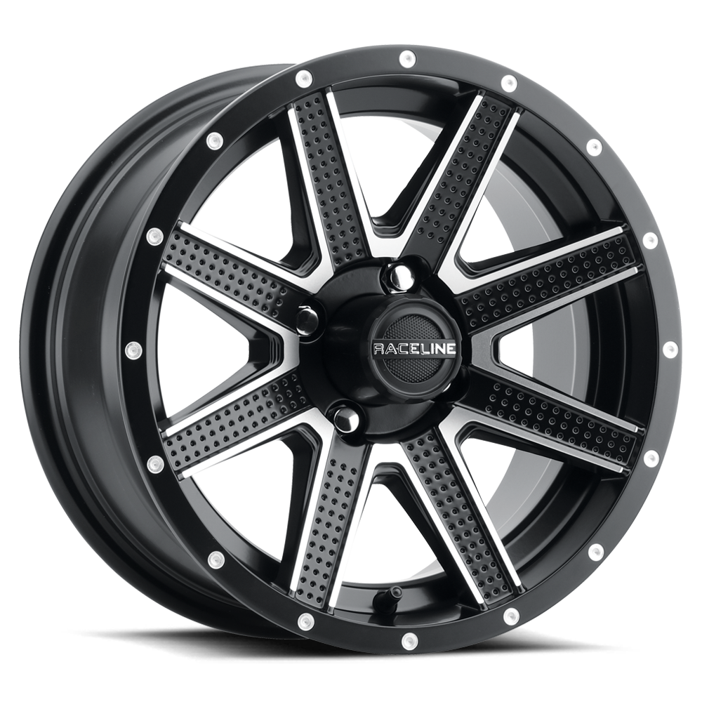 Raceline G92 Hostage wheel Satin Black Machined Face