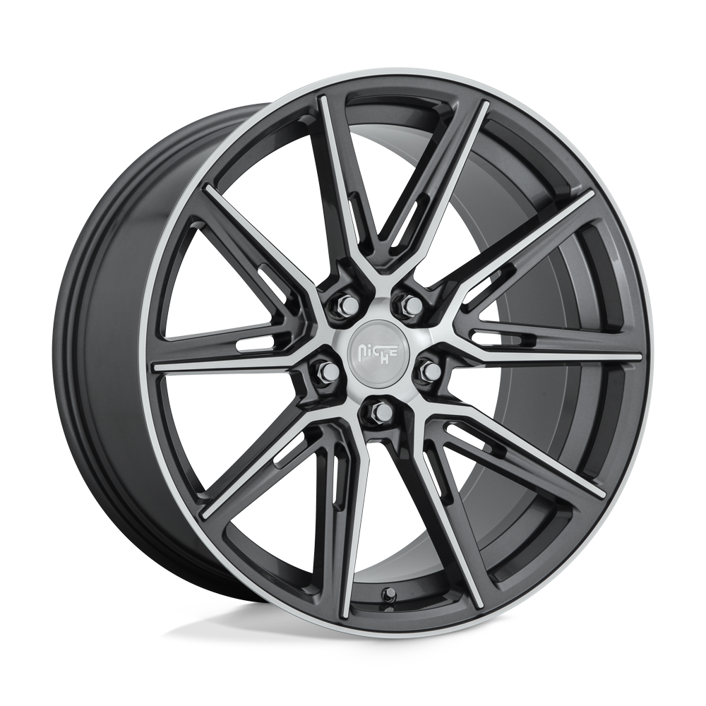 Niche 1PC M220 GEMELLO GLOSS ANTHRACITE MACHINED