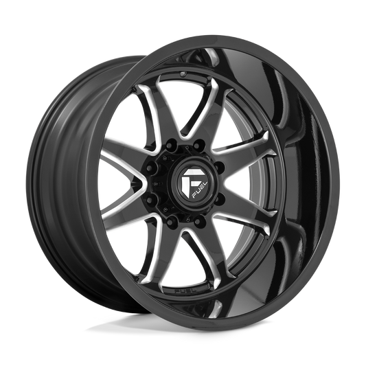 Fuel D749 HAMMER GLOSS BLACK MILLED