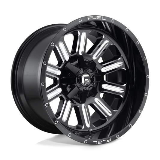 Fuel D620 HARDLINE GLOSS BLACK MILLED