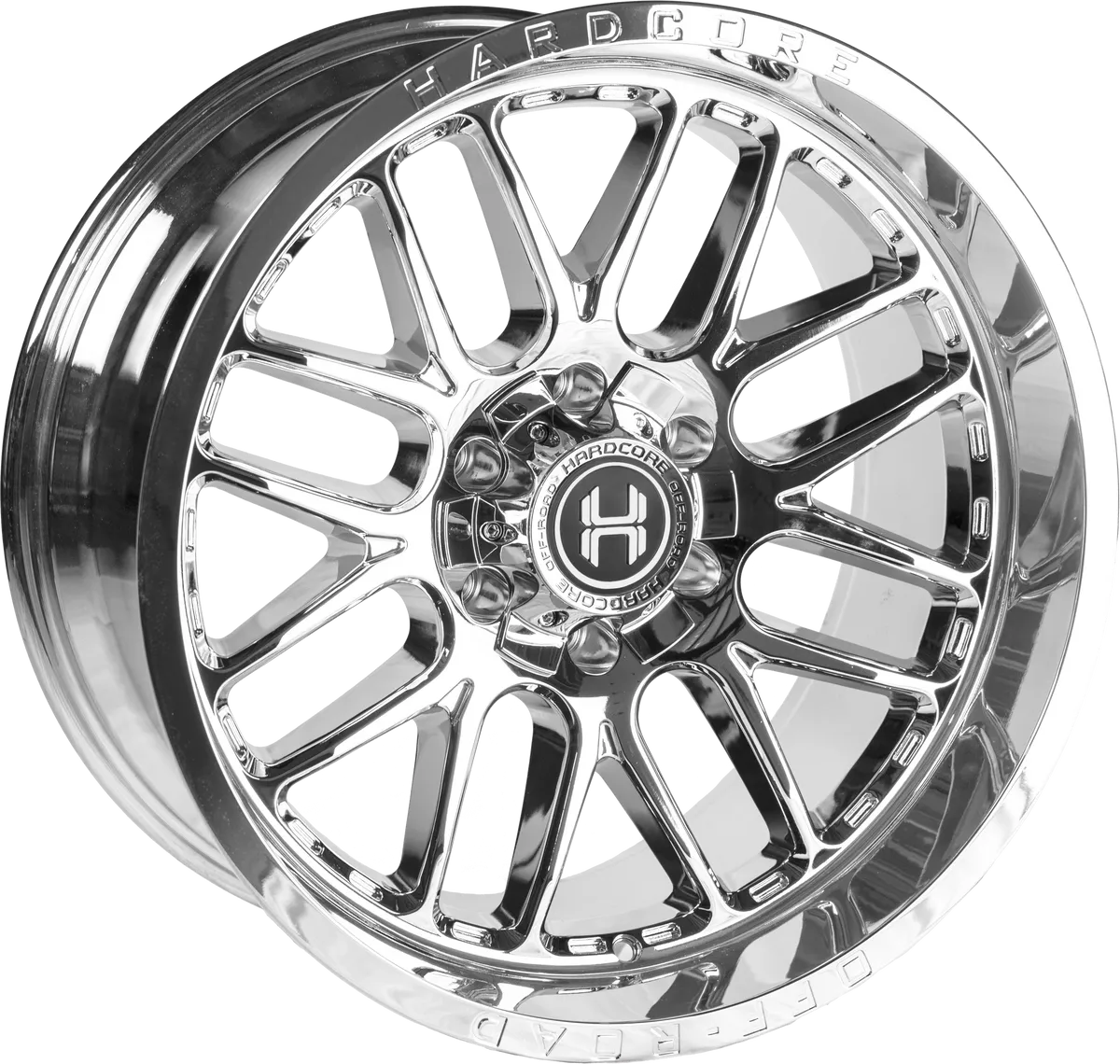 HARDCORE WHEELS HC102 THREAT CHROME