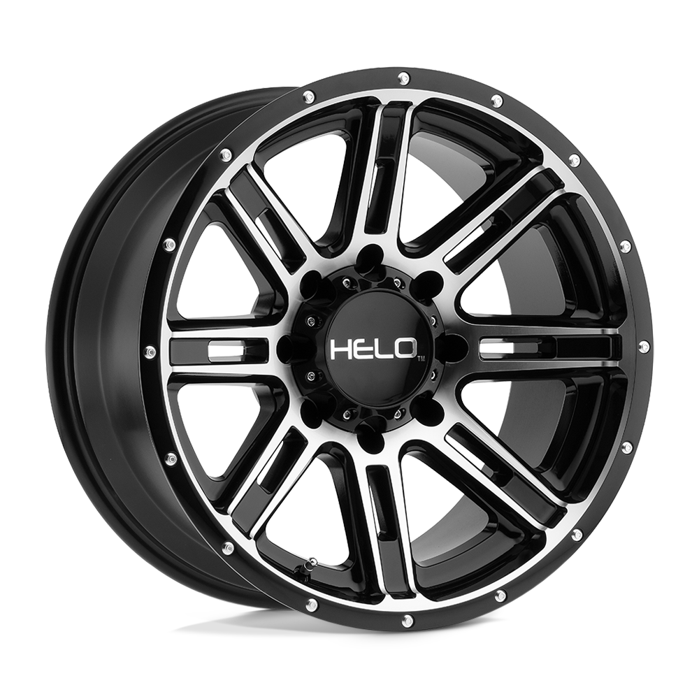 Helo HE900 GLOSS BLACK MACHINED