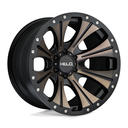 Helo HE901 SATIN BLACK DARK TINT