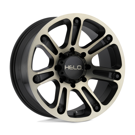 Helo HE904 SATIN BLACK MACHINED DARK TINT