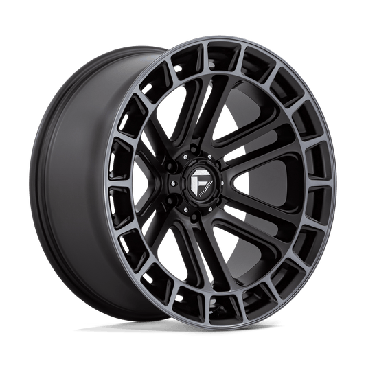 Fuel D720 HEATER MATTE BLACK DOUBLE DARK TINT MACHINED
