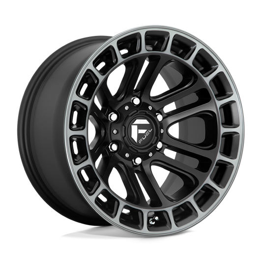 Fuel D720 HEATER MATTE BLACK DOUBLE DARK TINT MACHINED