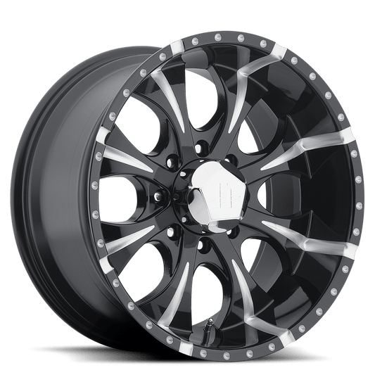 Helo HE791 MAXX GLOSS BLACK MILLED
