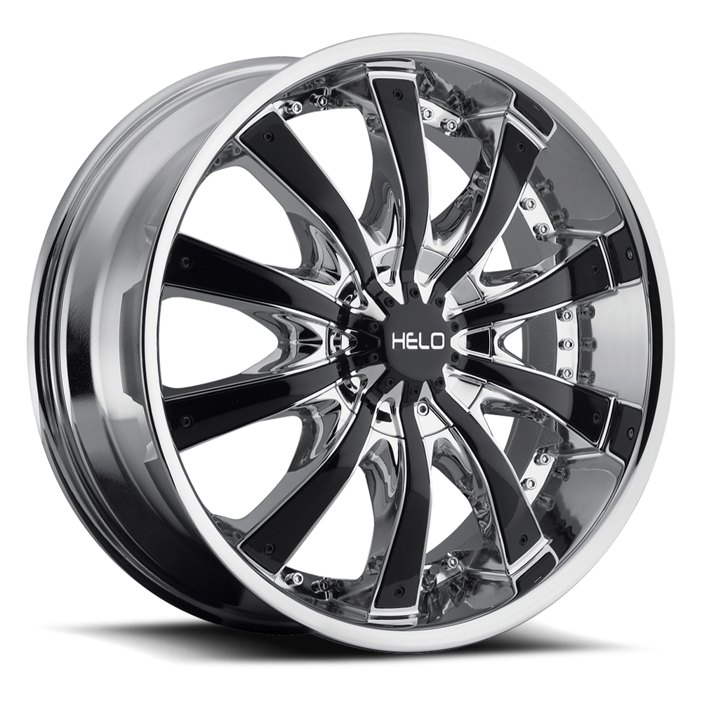 Helo HE875 CHROME PLATED WITH GLOSS BLACK ACCENTS