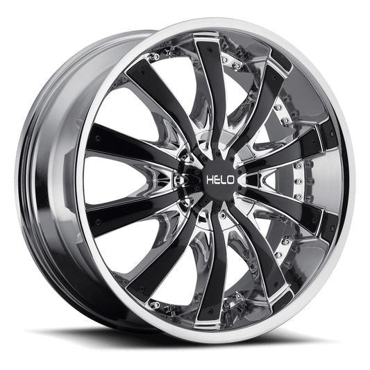 Helo HE875 CHROME PLATED WITH GLOSS BLACK ACCENTS