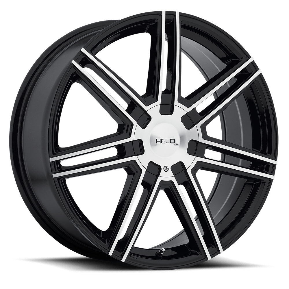 Helo HE884 GLOSS BLACK WITH MACHINED FACE