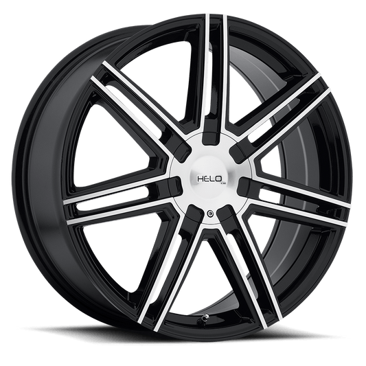 Helo HE884 GLOSS BLACK WITH MACHINED FACE