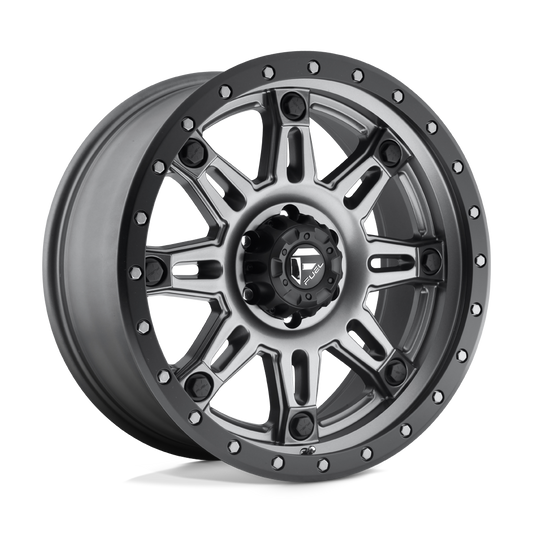 Fuel D568 HOSTAGE III MATTE GUN METAL BLACK BEAD RING