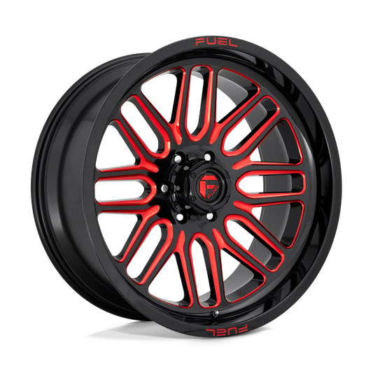 Fuel D663 IGNITE GLOSS BLACK RED TINTED CLEAR