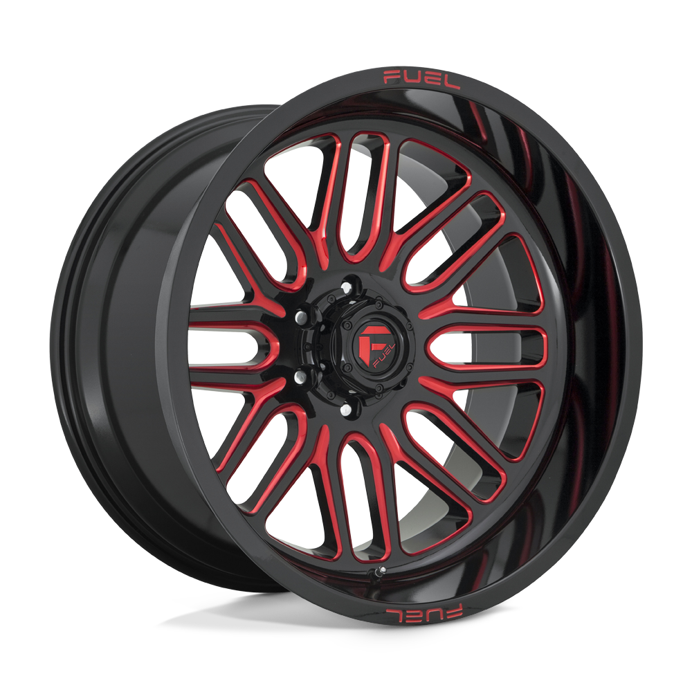 Fuel D663 IGNITE GLOSS BLACK RED TINTED CLEAR