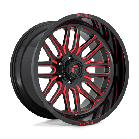 Fuel D663 IGNITE GLOSS BLACK RED TINTED CLEAR