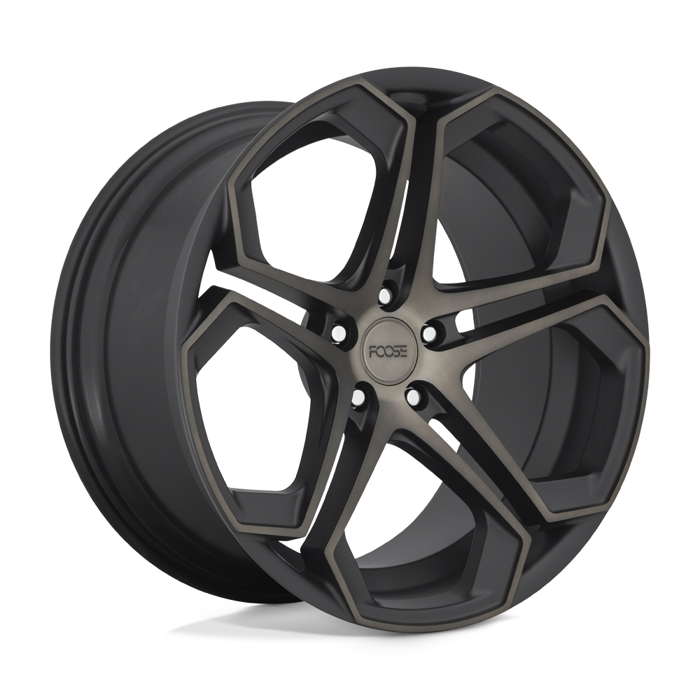 Foose 1PC F168 IMPALA MATTE MACHINED DOUBLE DARK TINT