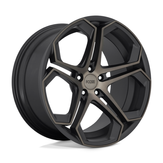 Foose 1PC F168 IMPALA MATTE MACHINED DOUBLE DARK TINT