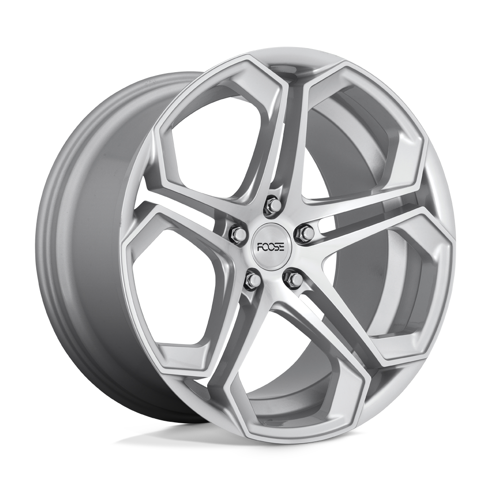 Foose 1PC F170 IMPALA GLOSS SILVER MACHINED