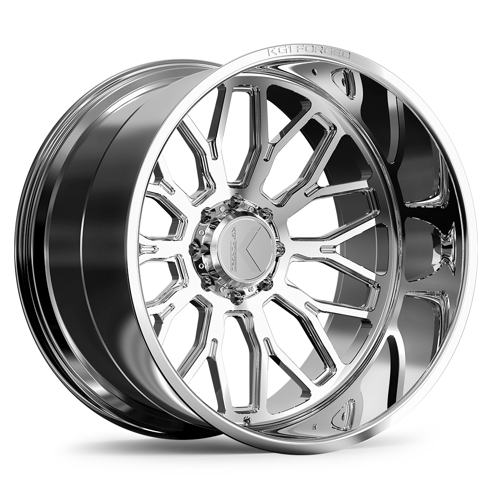 KG1 JACKED CUSTOM WHEEL POLISHED
