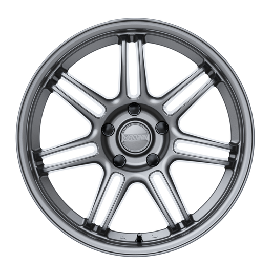 Kansei K17 Seven wheel Gloss Gunmetal