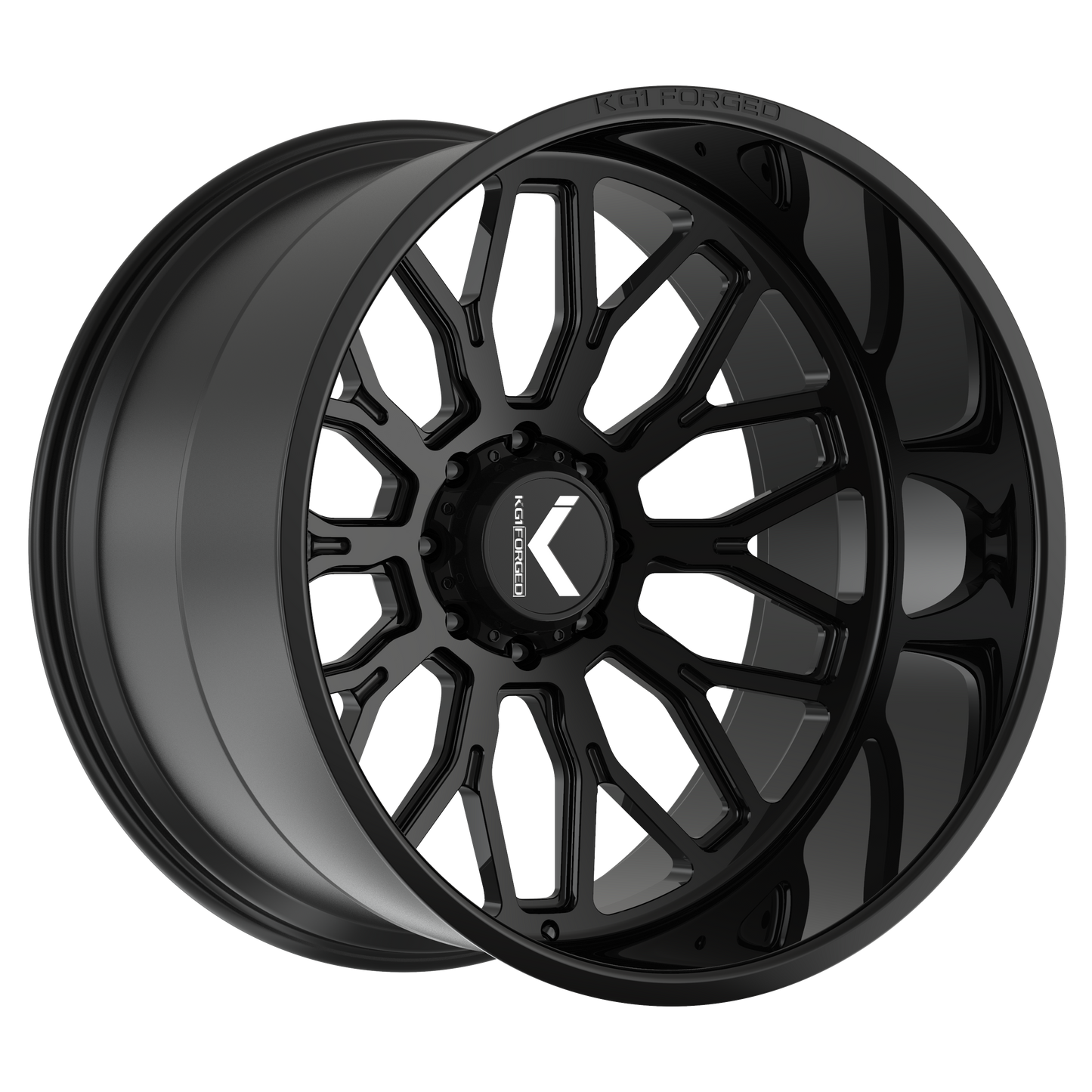 KG1 JACKED CUSTOM WHEEL GLOSS BLACK