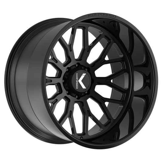 KG1 JACKED CUSTOM WHEEL GLOSS BLACK