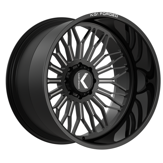 KG1 LEGION CUSTOM WHEEL GLOSS BLACK MILLED
