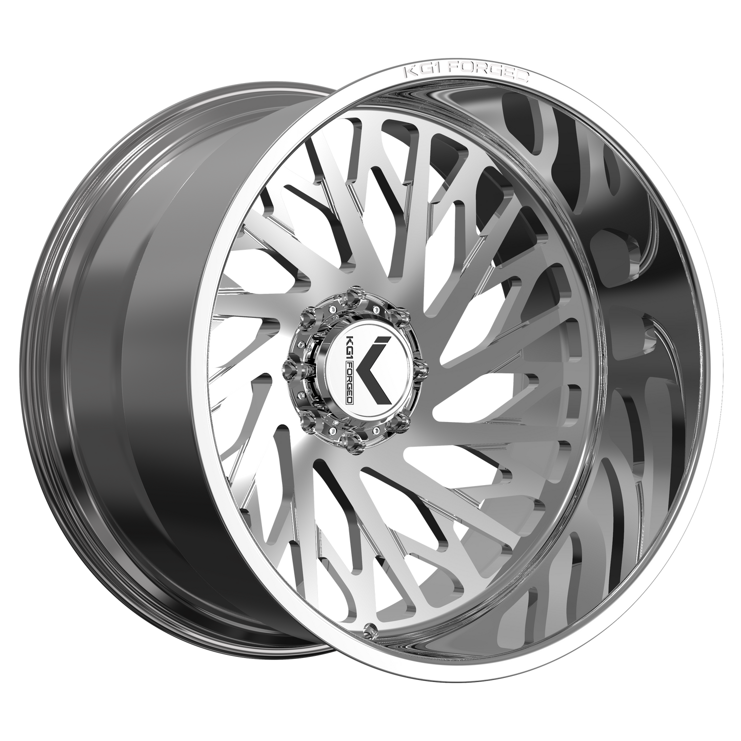 KG1 BLAZED CUSTOM WHEEL POLISHED