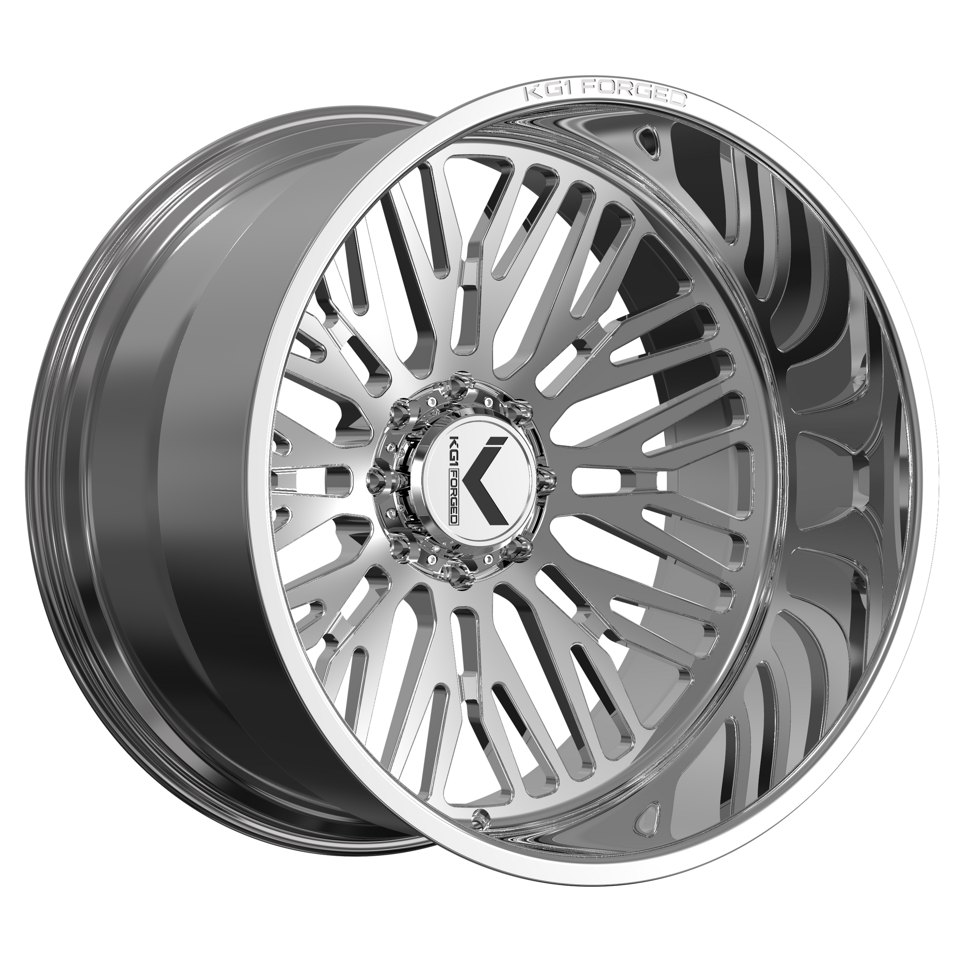 KG1 RACKS CUSTOM WHEEL POLISHED