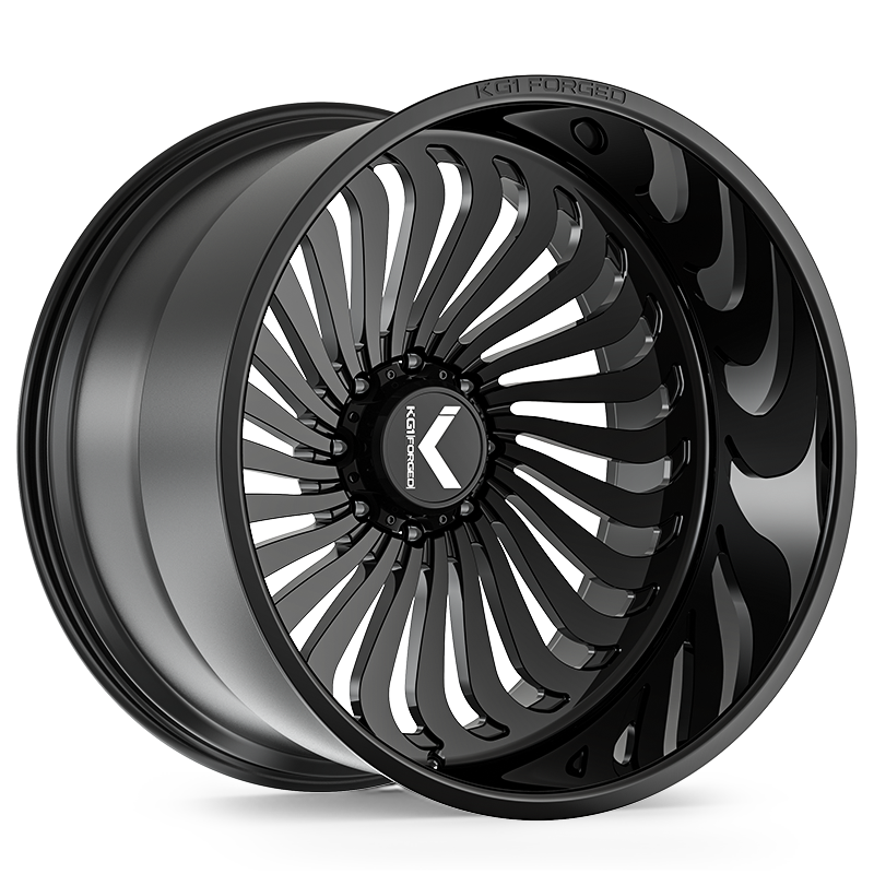 KG1 TIDAL CUSTOM WHEEL GLOSS BLACK