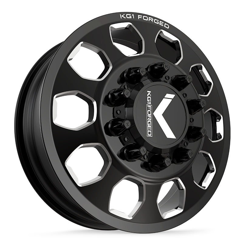 KG1 SARGE-D CUSTOM WHEEL GLOSS BLACK MILLED