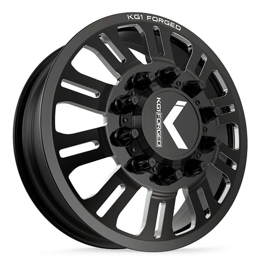 KG1 DUEL-D CUSTOM WHEEL GLOSS BLACK MILLED