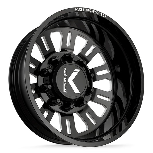 KG1 DUEL-D CUSTOM WHEEL GLOSS BLACK MILLED