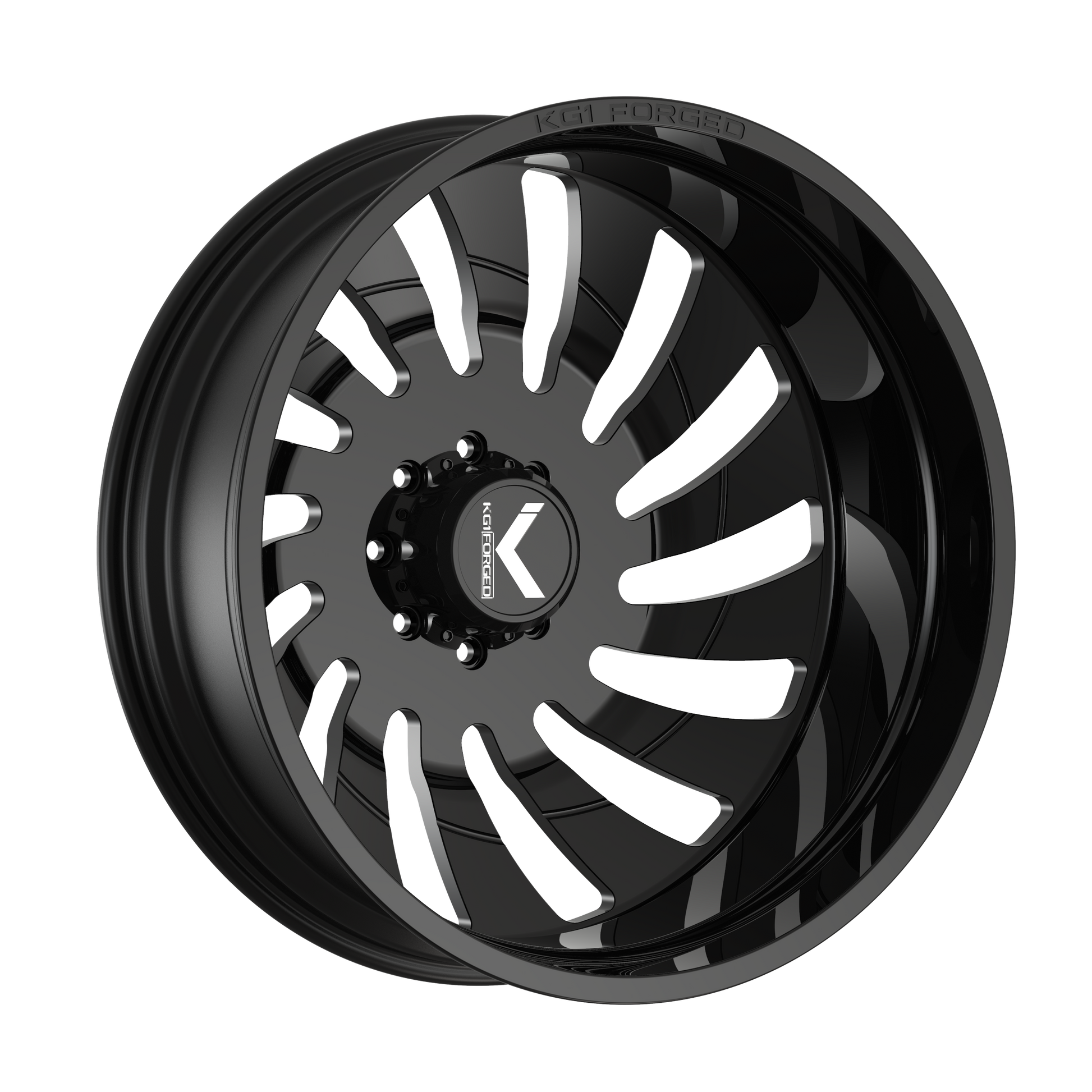 KG1 RAZOR-D CUSTOM WHEEL GLOSS BLACK