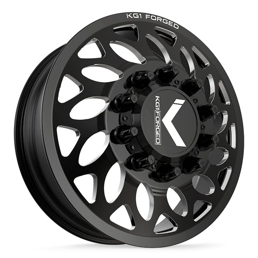 KG1 LOTUS-D CUSTOM WHEEL GLOSS BLACK MILLED