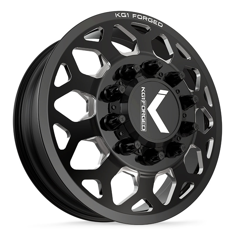 KG1 BLITZ-D CUSTOM WHEEL GLOSS BLACK MILLED