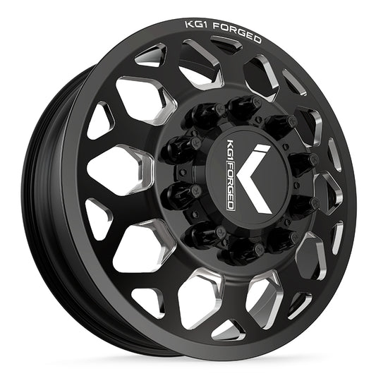 KG1 BLITZ-D CUSTOM WHEEL GLOSS BLACK MILLED