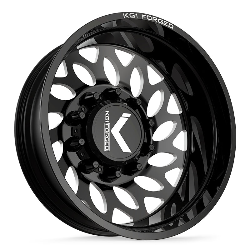KG1 LOTUS-D CUSTOM WHEEL GLOSS BLACK MILLED