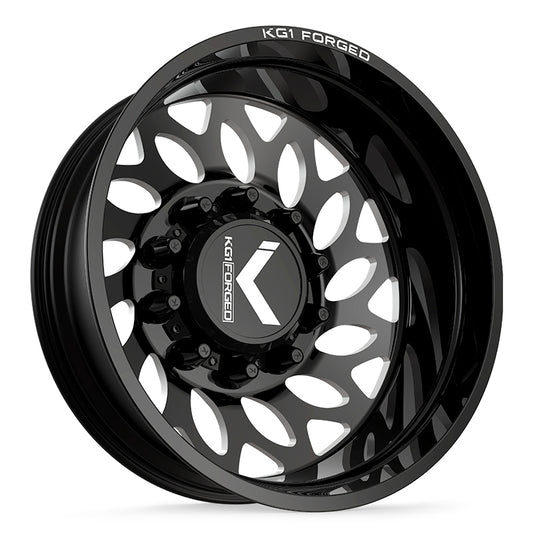 KG1 LOTUS-D CUSTOM WHEEL GLOSS BLACK MILLED