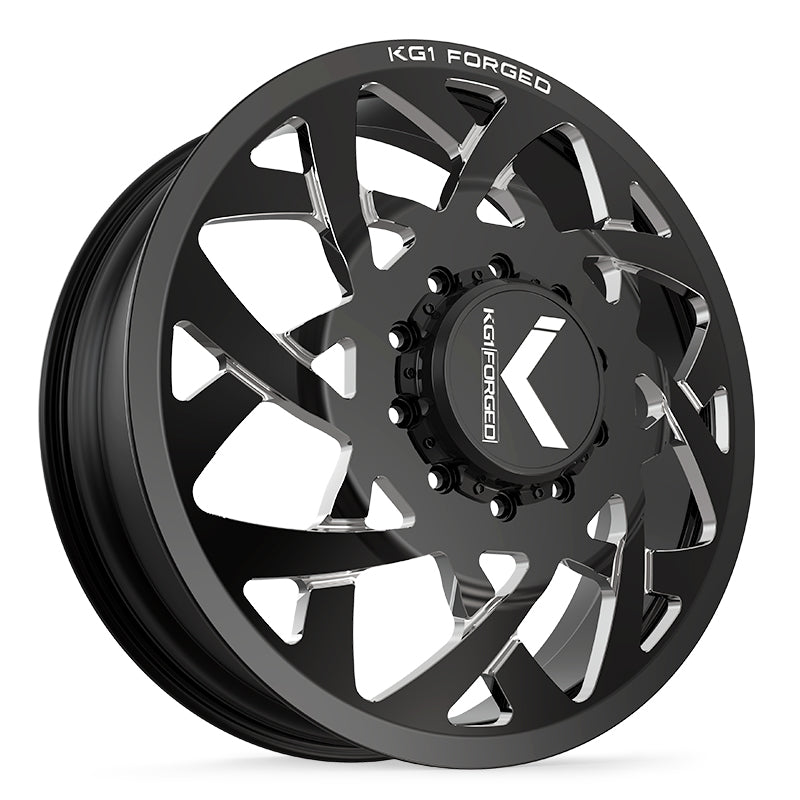 KG1 ORBITAL-D CUSTOM WHEEL GLOSS BLACK MILLED